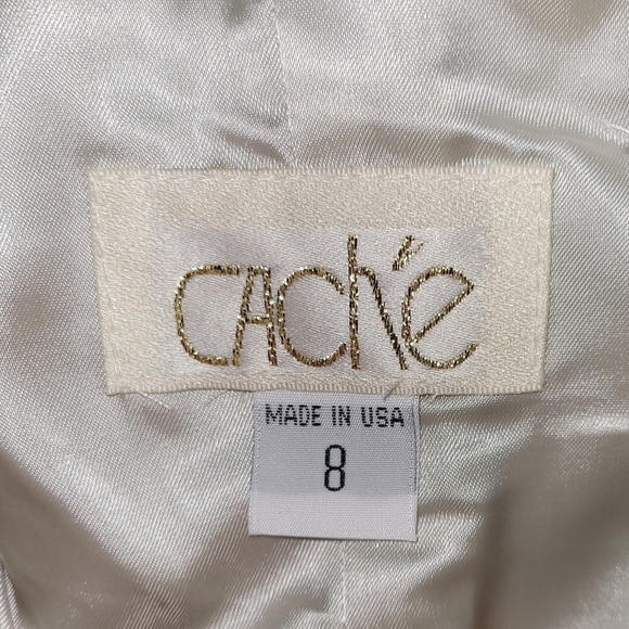 Cache Sage Green Formal Gown Size 8 - Picture 5 of 7